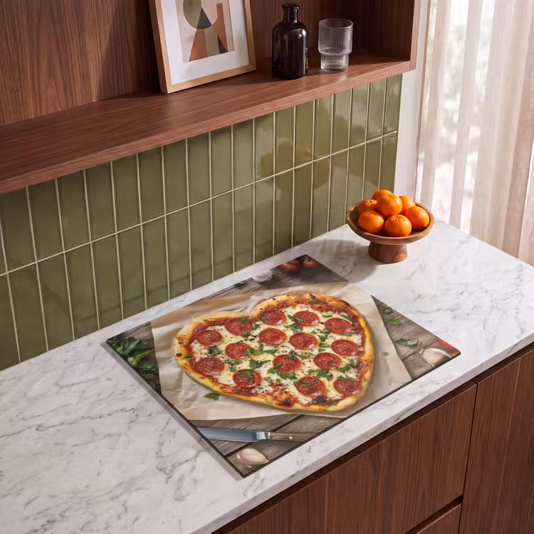 Induction hob protector - Pizza - Heart - Pepperoni - Tomato — 4