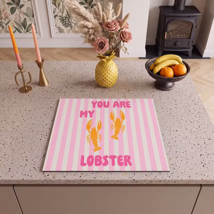 Induction hob protector - Lobster - Love - Valentine — 3