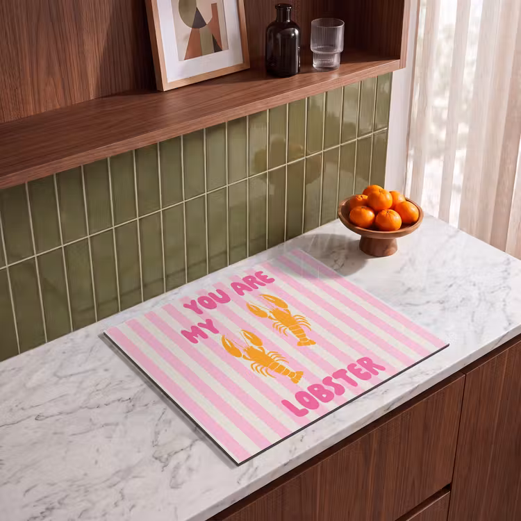 Induction hob protector - Lobster - Love - Valentine — 4