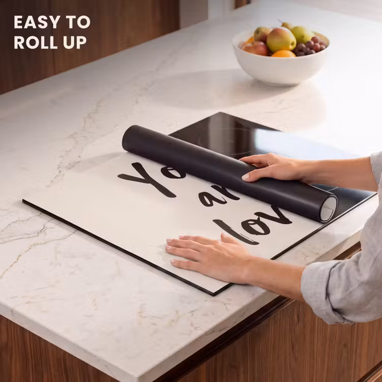 Induction hob protector - Minimalist - Beige - Love — 6