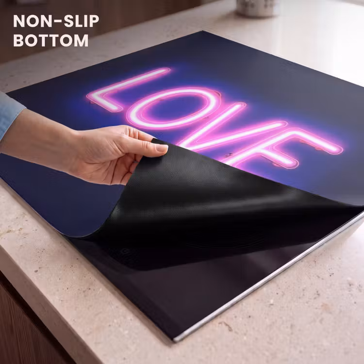 Induction hob protector - Neon - Love - Valentine — 5