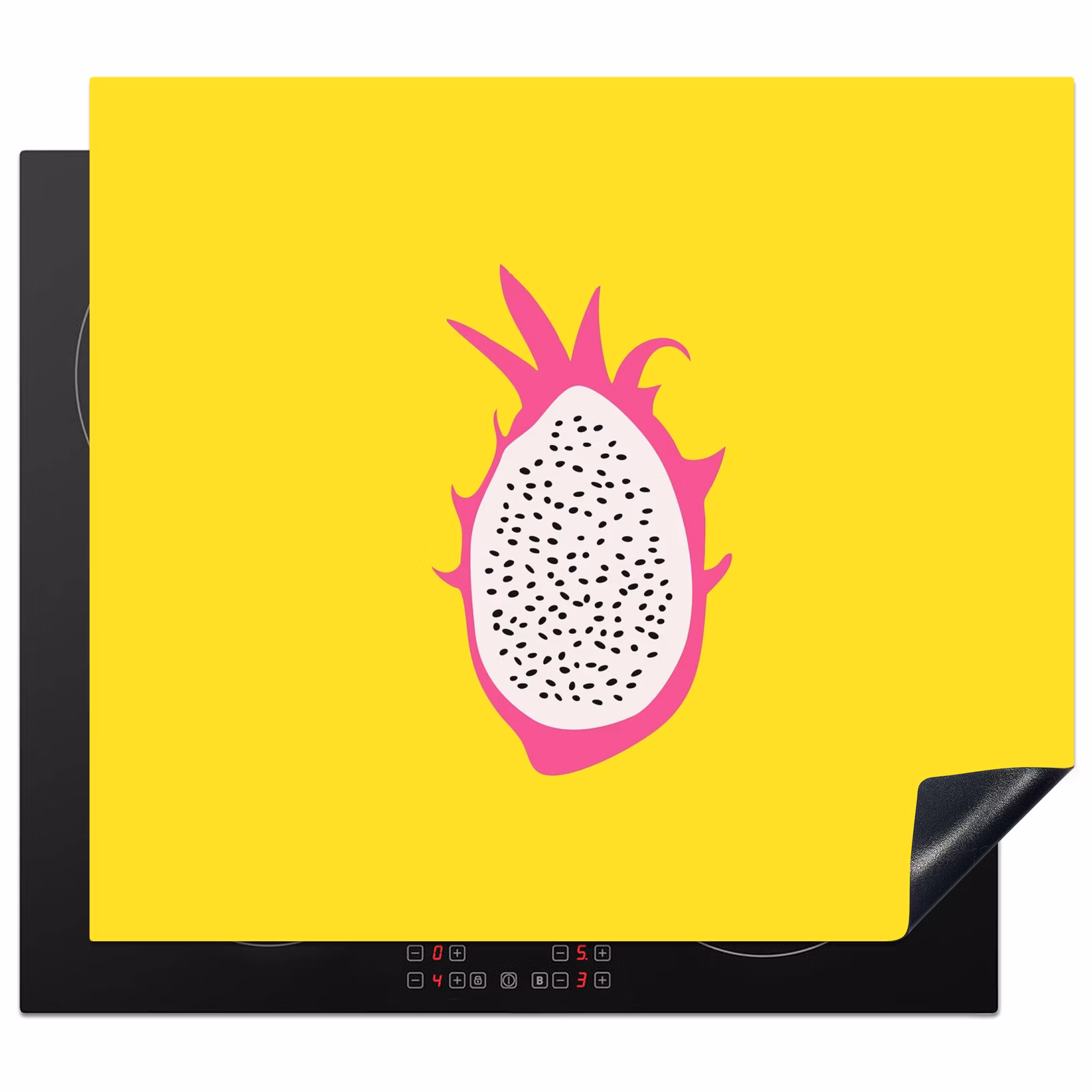 Induction hob protector - Illustration - Dragon Fruit - Colorful — 1