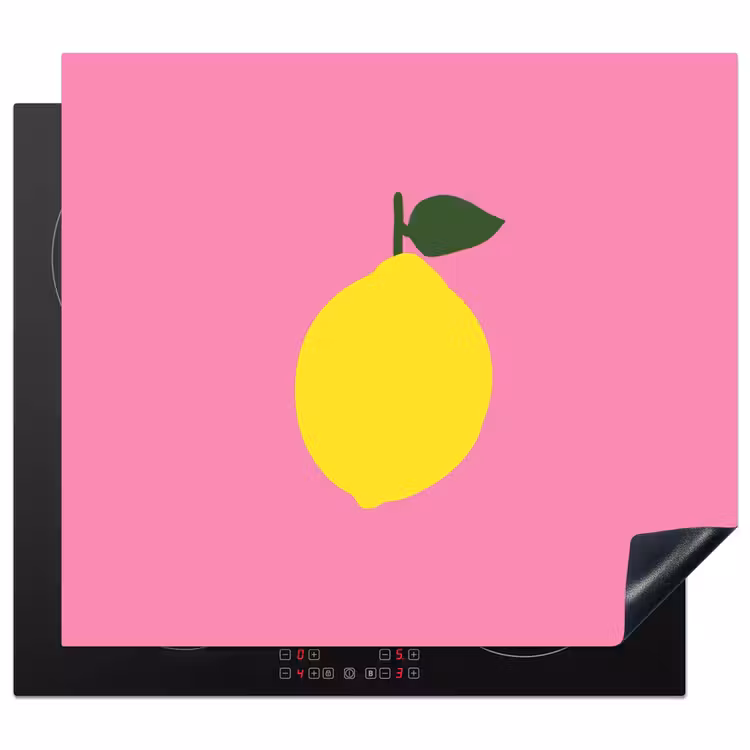 Induction hob protector - Lemon - Yellow - Fresh — 1