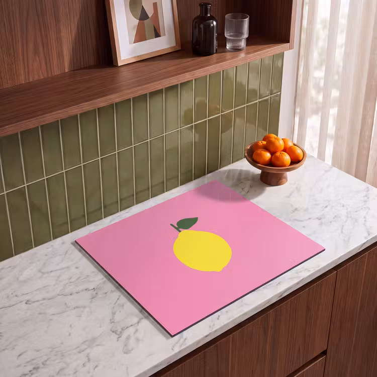 Induction hob protector - Lemon - Yellow - Fresh — 4