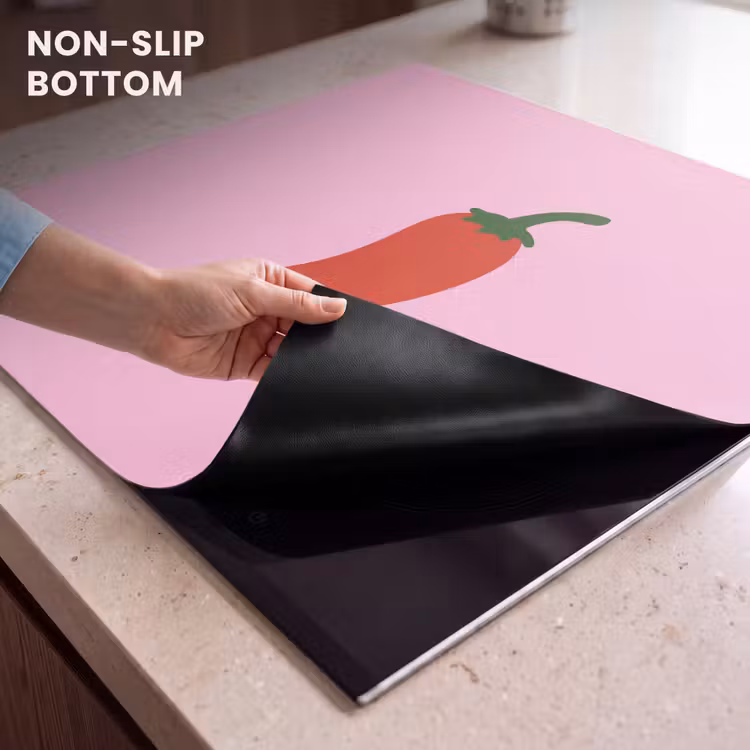 Induction hob protector - Pepper - Red - Illustration — 5
