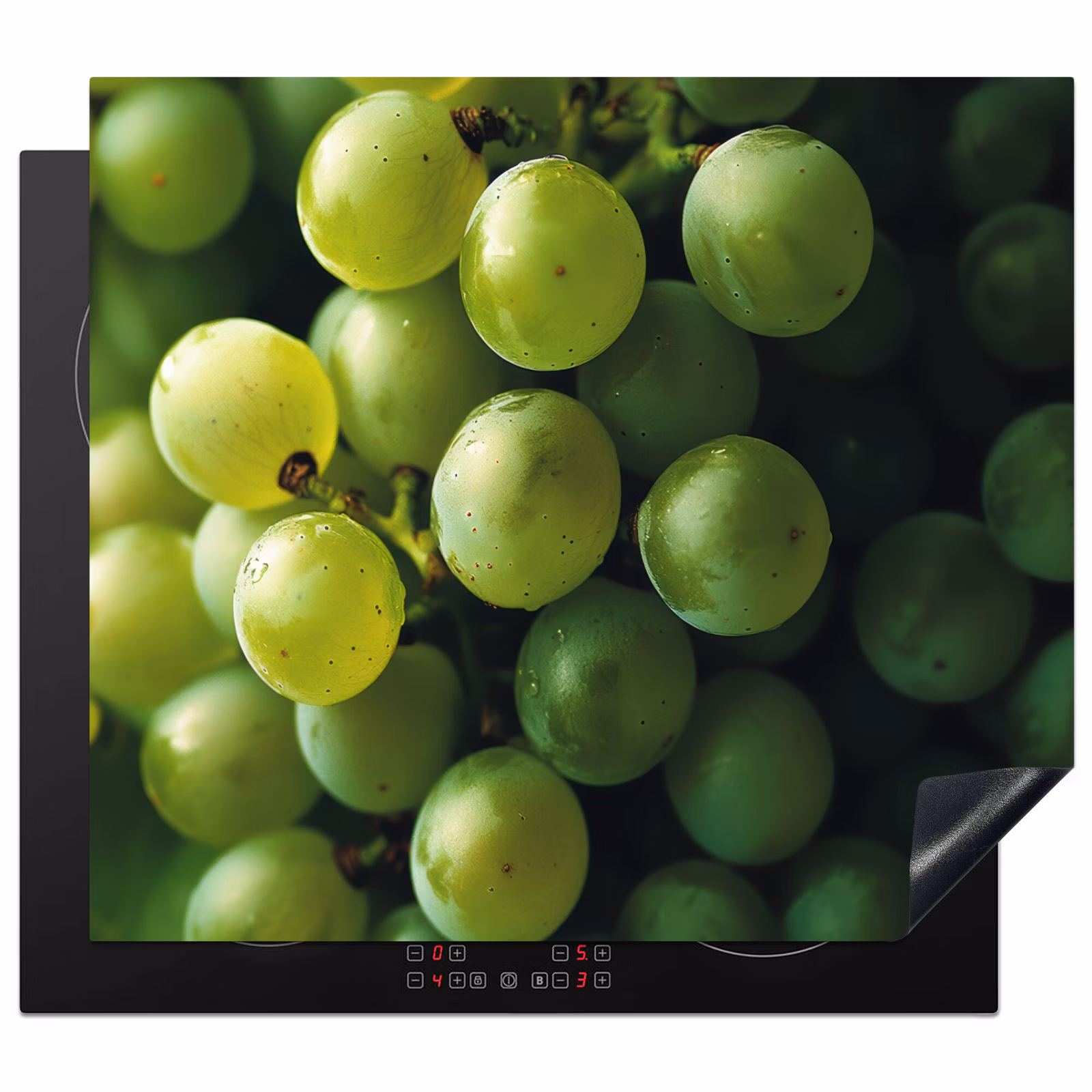 Induction hob protector - Grapes - Truss - Green — 1