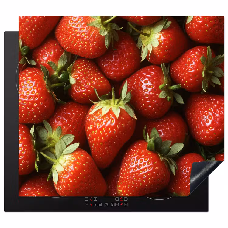 Induction hob protector - Strawberry - Fruit - Red — 1