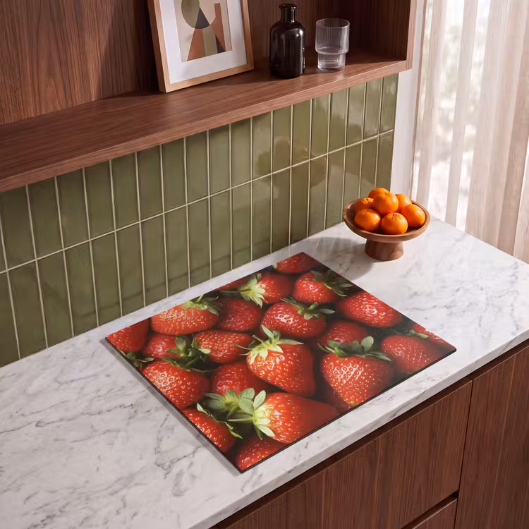Induction hob protector - Strawberry - Fruit - Red — 4