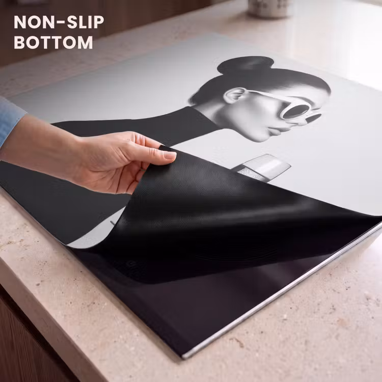 Induction hob protector - Woman - Champagne - Modern — 5