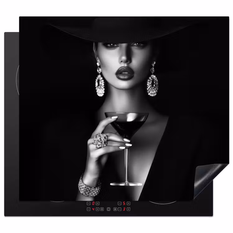 Induction hob protector - Woman - Cocktail - Chic — 1