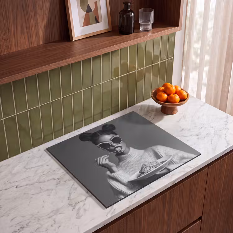 Induction hob protector - Woman - Pasta - Sunglasses — 4