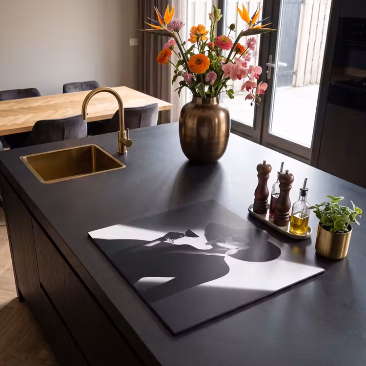 Induction hob protector - Woman - Wine - Chic — 2