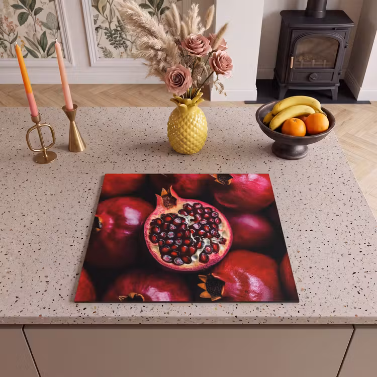 Induction hob protector - Pomegranate - Red - Fruit — 3