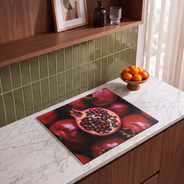 Induction hob protector - Pomegranate - Red - Fruit — 4