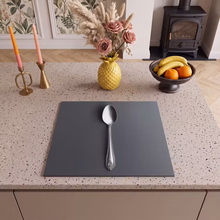 Induction hob protector - Silver - Metal - Spoon — 3