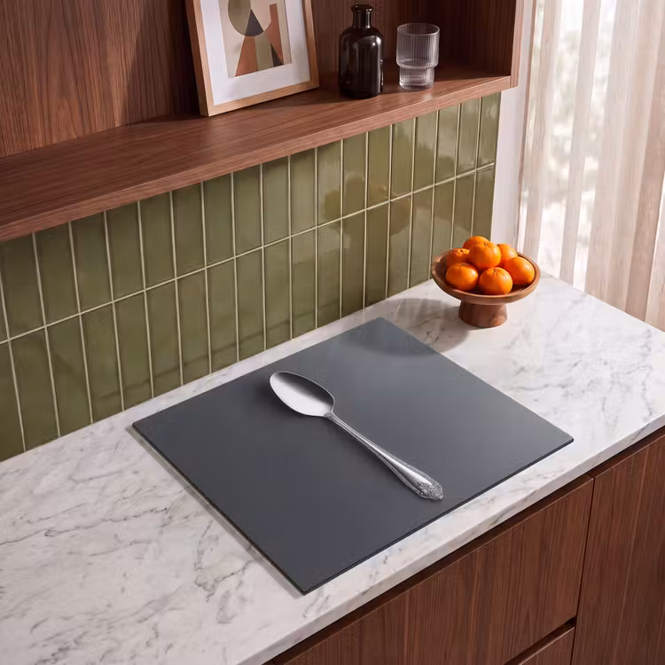 Induction hob protector - Silver - Metal - Spoon — 4