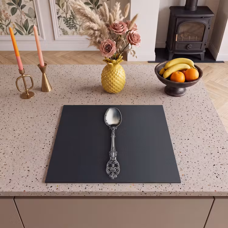 Induction hob protector - Spoon - Silver - Metal — 3