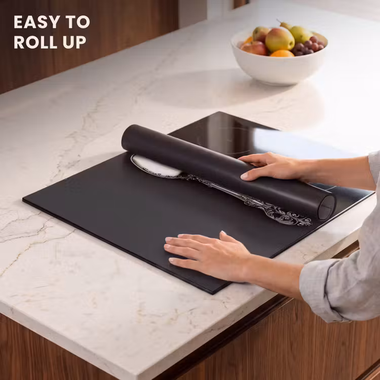 Induction hob protector - Spoon - Silver - Metal — 6
