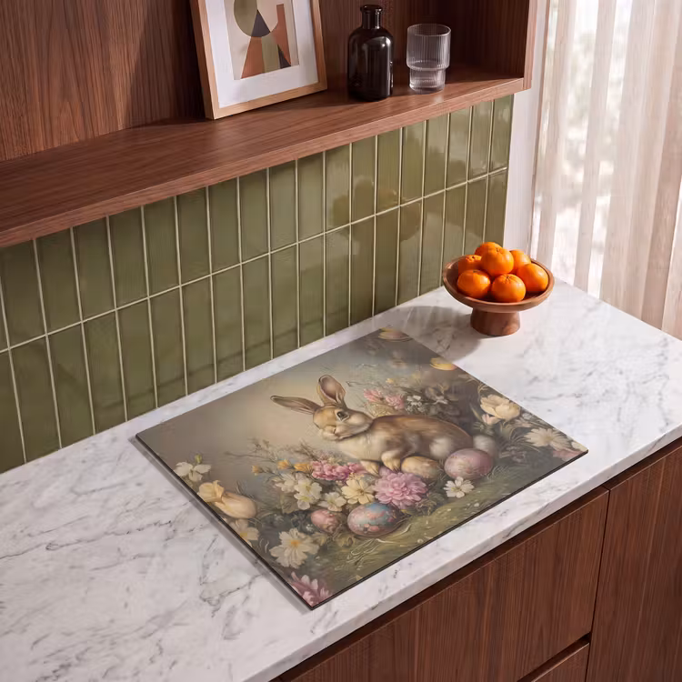 Induction hob cover - Hare - Still Life - Flowers — 4