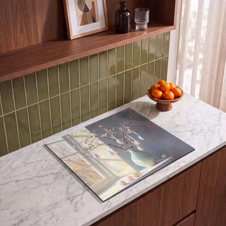 Induction hob cover - Still Life - Vase - Easter Branch — 4