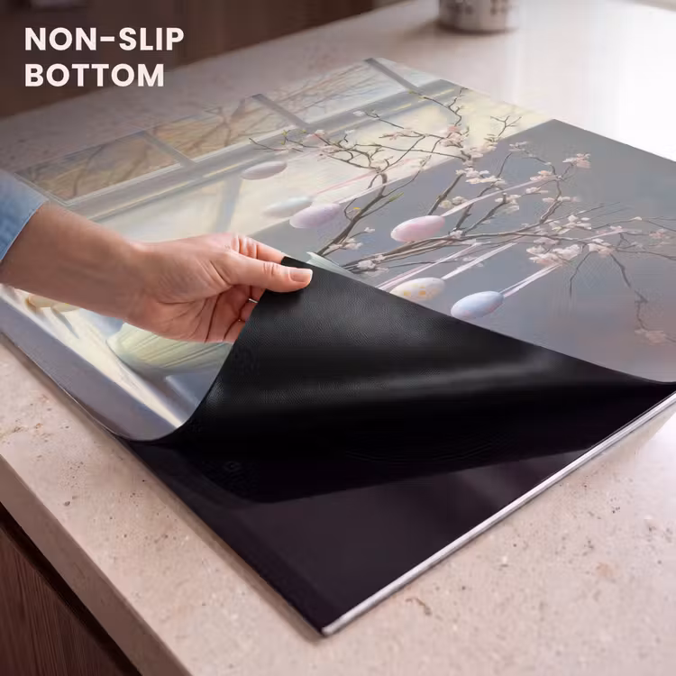Induction hob cover - Still Life - Vase - Easter Branch — 5
