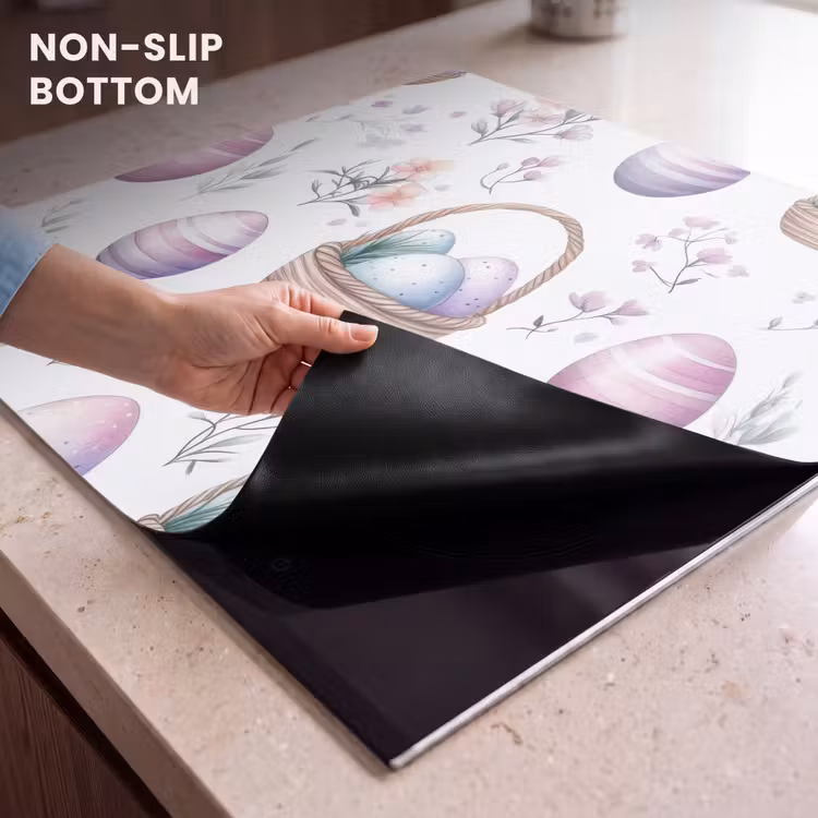 Induction hob cover - Flowers - Easter eggs - Pattern — 5