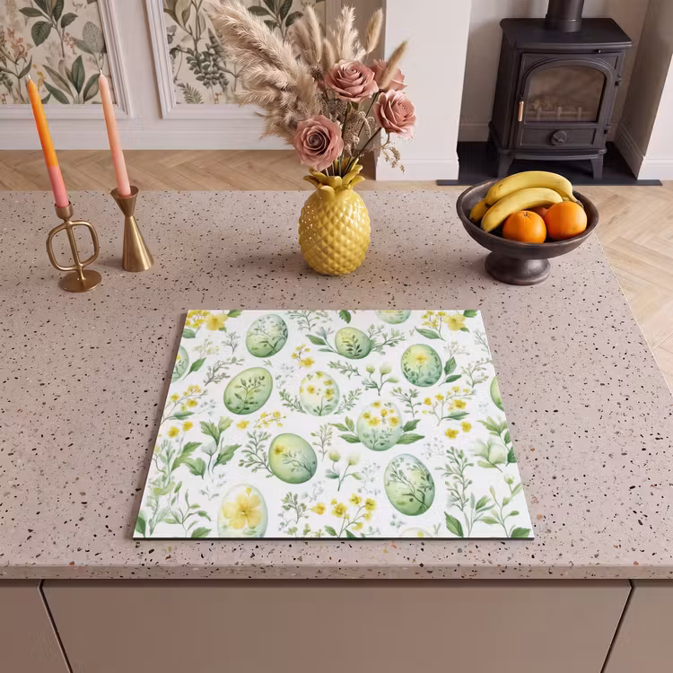 Induction hob cover - Pattern - Green - Eggs — 3