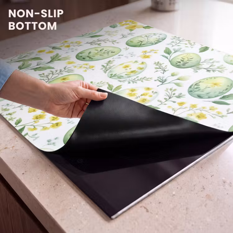 Induction hob cover - Pattern - Green - Eggs — 5