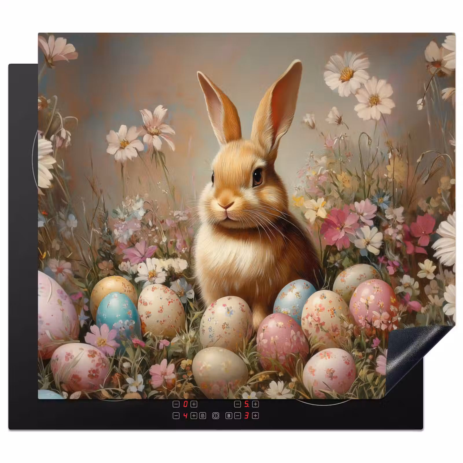 Induction hob cover - Easter Bunny - Spring - Easter Eggs — 1