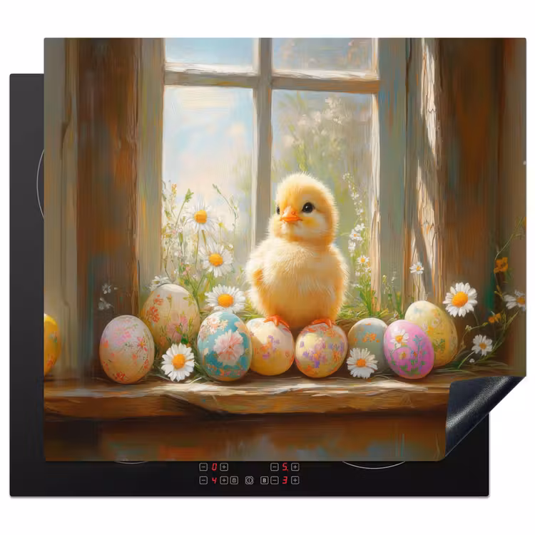Induction hob cover - Chick - Window - Easter Eggs — 1