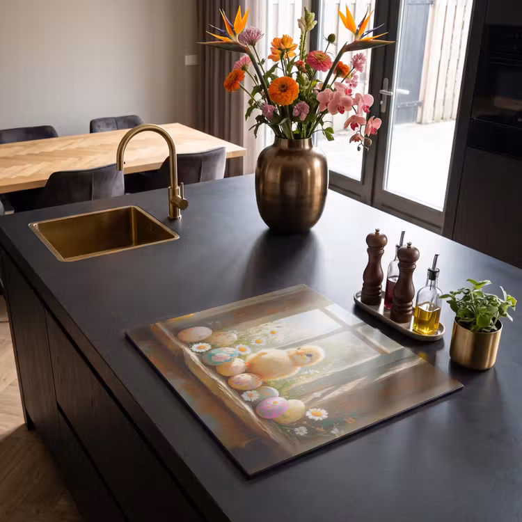 Induction hob cover - Chick - Window - Easter Eggs — 2