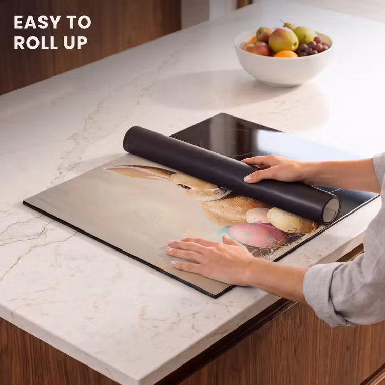 Induction hob cover - Easter Bunny - Pastel - Eggs — 6