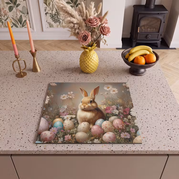 Induction hob cover - Easter Bunny - Spring - Easter Eggs — 3