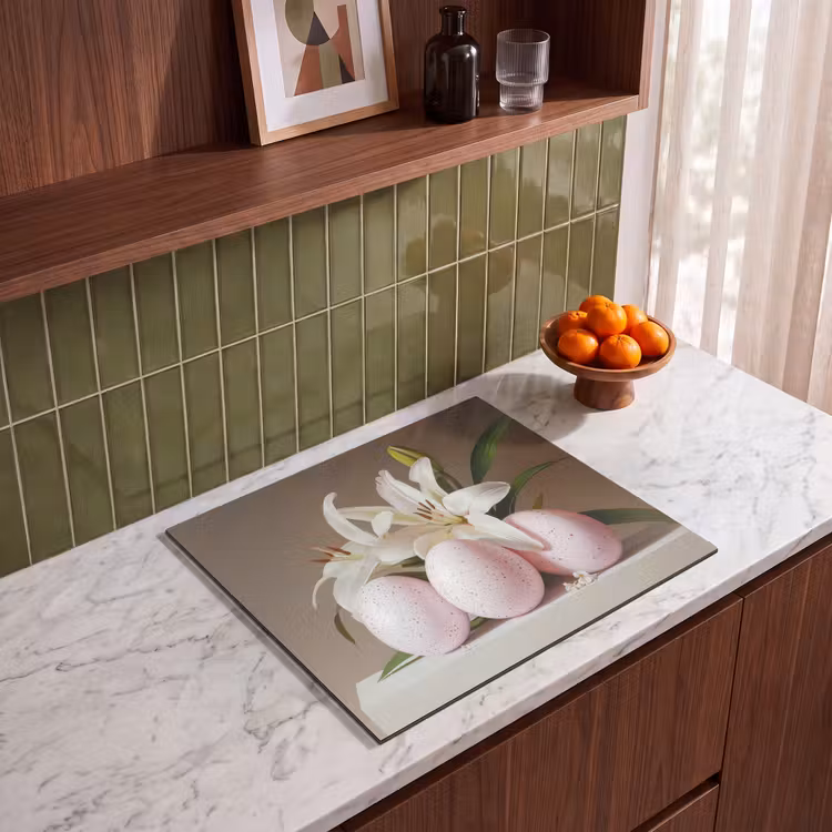 Induction hob cover - Lilies - Eggs - Easter — 4