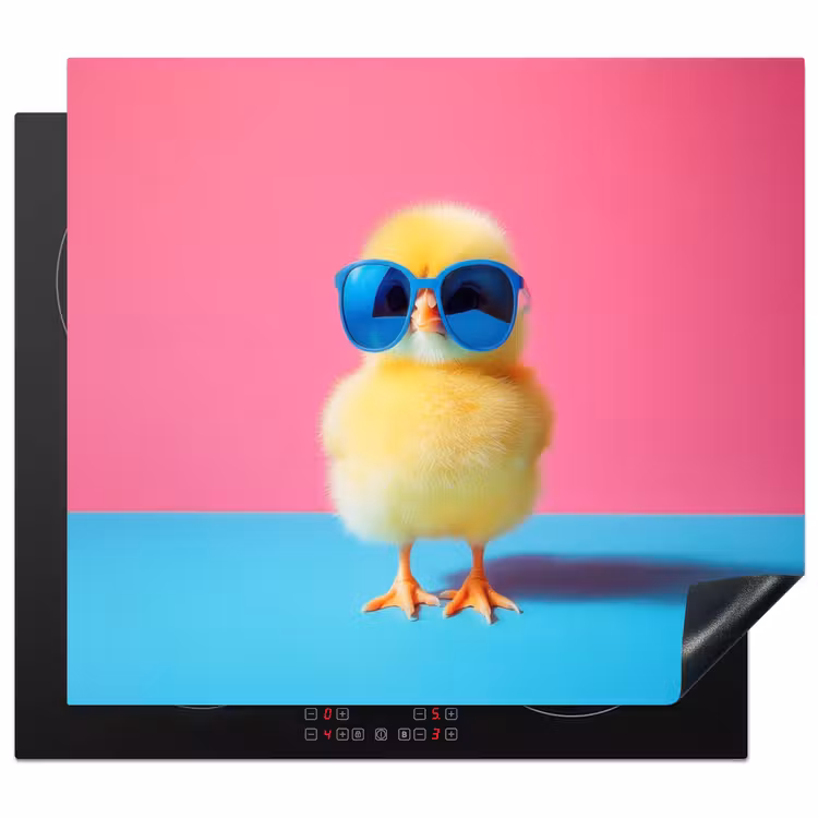 Induction hob protector - Chick - Sunglasses - Blue — 1