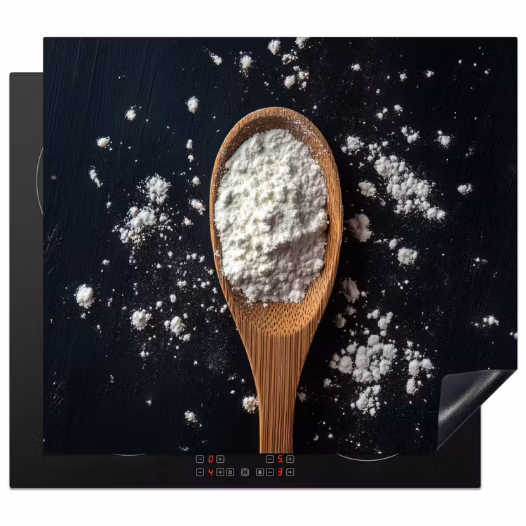 Induction hob protector - Flour - Wood - Spoon — 1