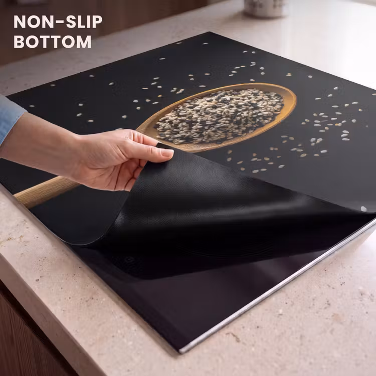 Induction hob protector - Sesame - Spoon - Black — 5