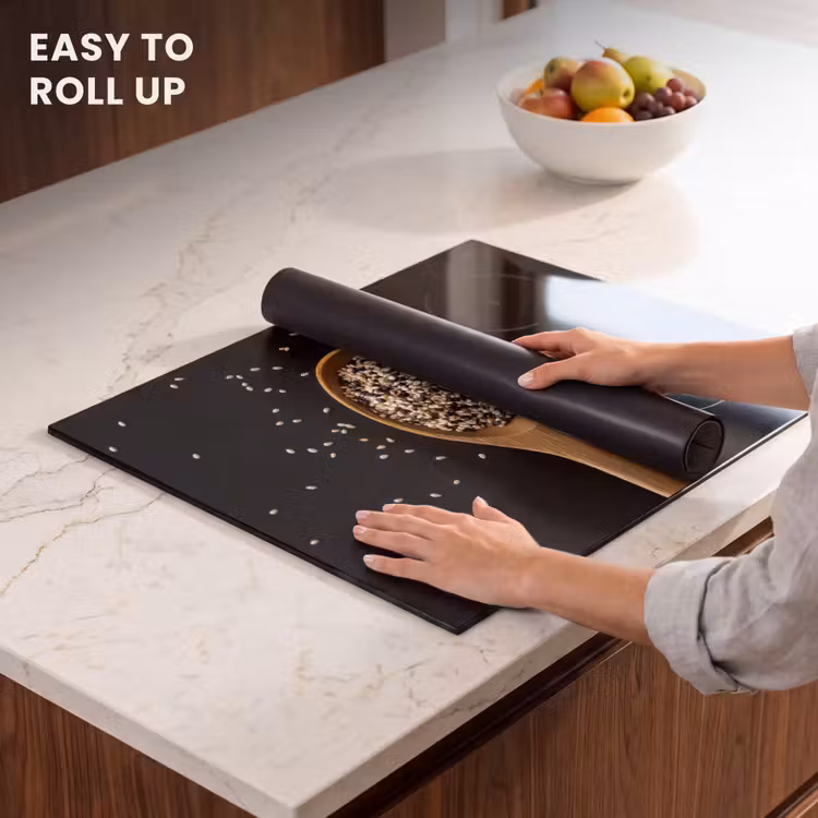 Induction hob protector - Sesame - Spoon - Black — 6
