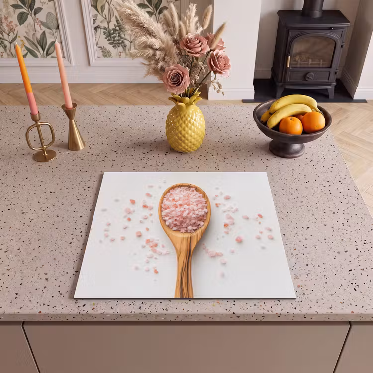 Induction hob protector - Spoon - Salt - Pink — 3