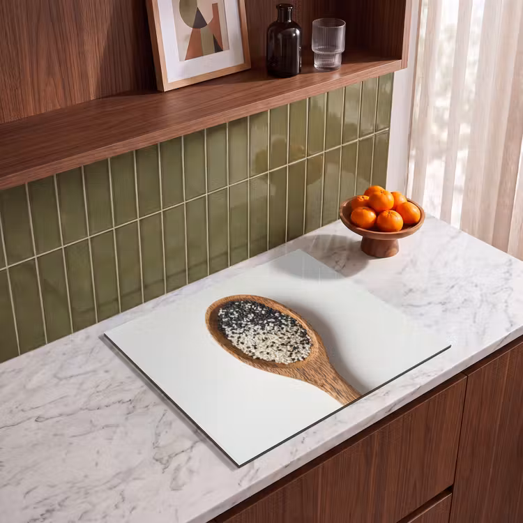 Induction hob protector - Spoon - Sesame - White — 4