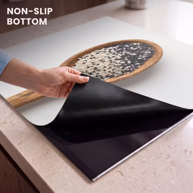 Induction hob protector - Spoon - Sesame - White — 5