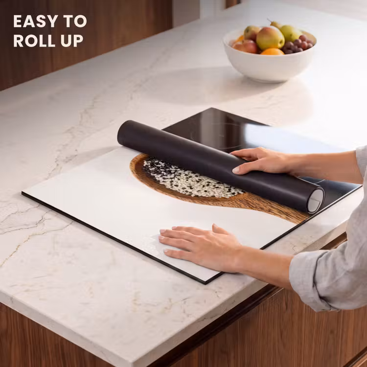Induction hob protector - Spoon - Sesame - White — 6