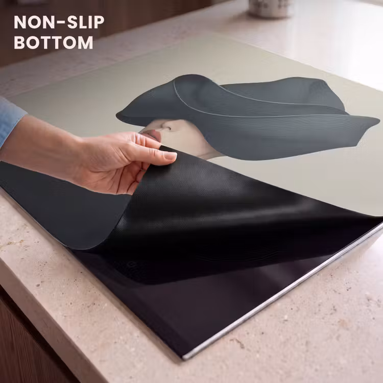 Induction hob protector - Woman - Green - Hat — 5