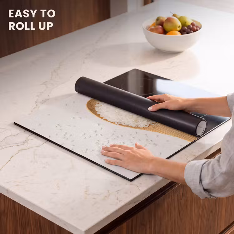 Induction hob protector - Wood - Spoon - Rice — 6