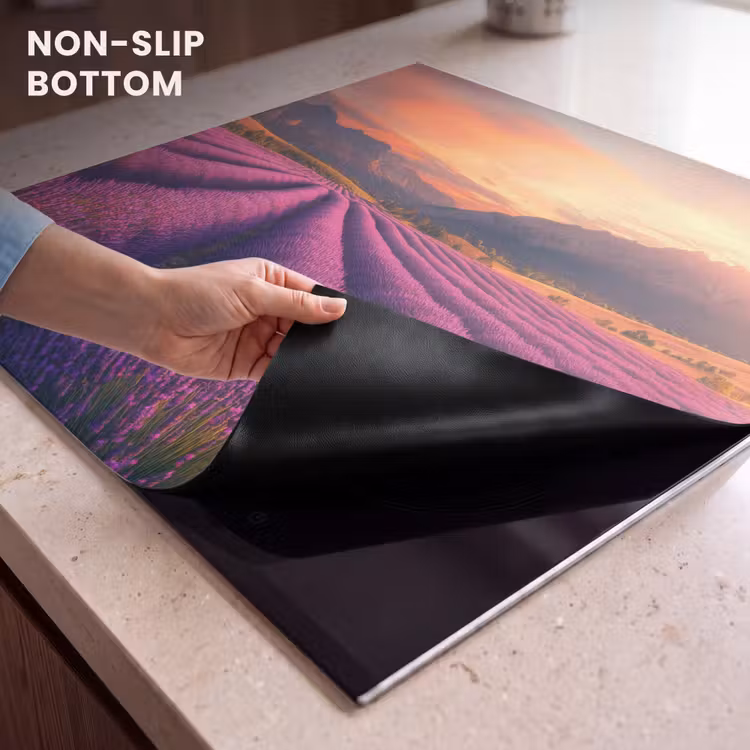 Induction hob protector - Lavender Field - Sunset - Purple — 5