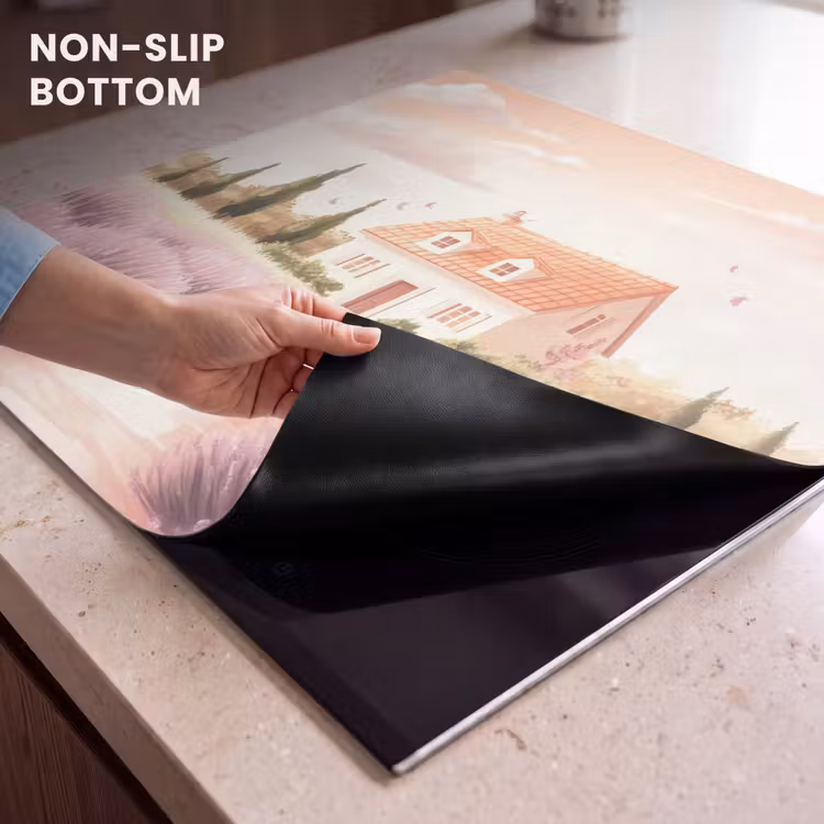 Induction hob protector - Lavender Field - House - Purple — 5