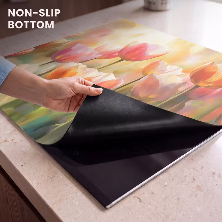 Induction hob protector - Tulips - Fairytale - Colorful — 5