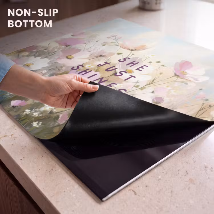 Induction hob protector - Quote - Flowers - Picturesque — 5