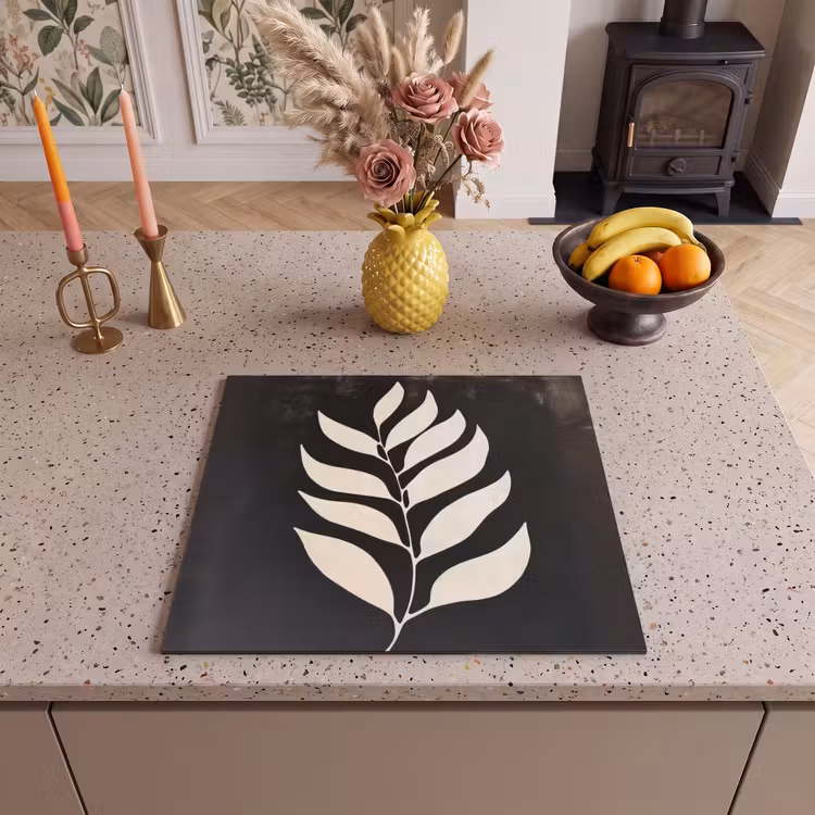 Induction hob protector - Sheet - White - Minimalist — 3