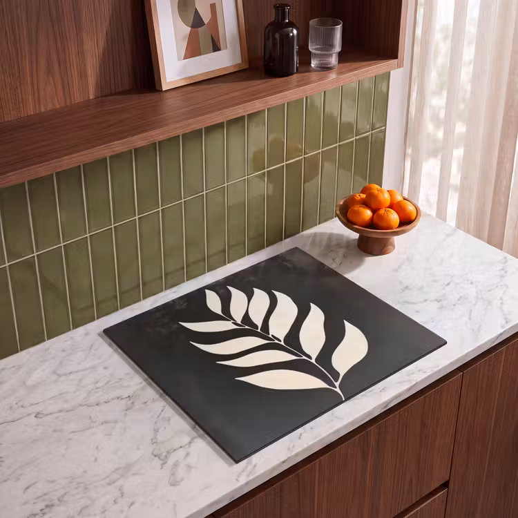 Induction hob protector - Sheet - White - Minimalist — 4